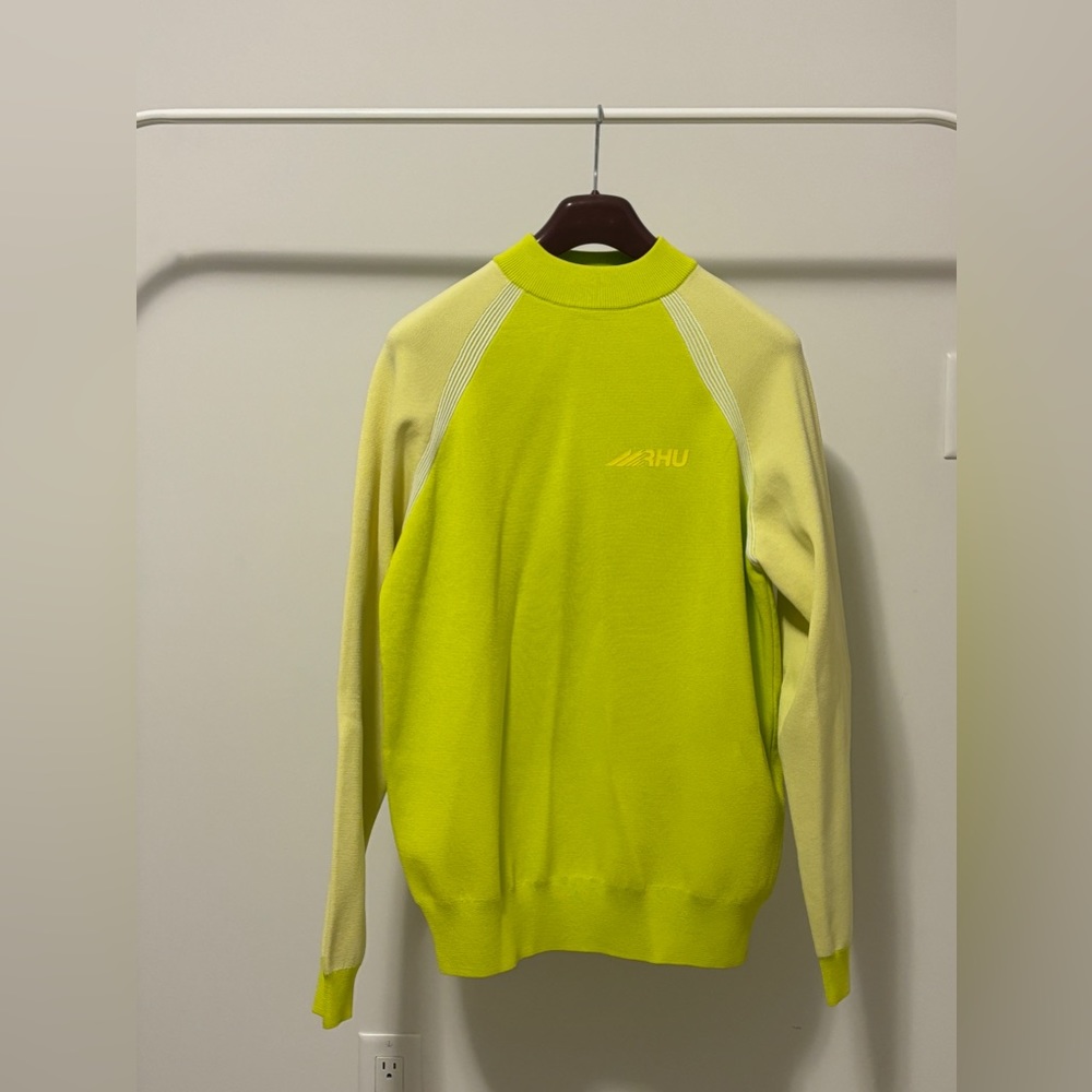 Rhude x Zara yellow turtleneck sweater. Size L